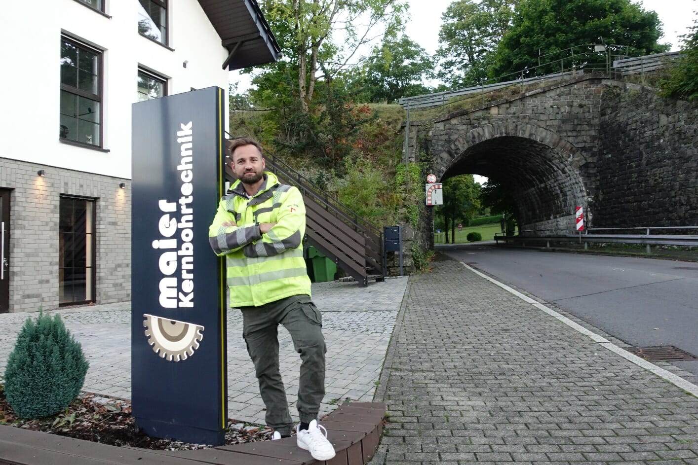 Johann Maier, Geschäftsführer von Maier Kernbohrtechnik in Meinerzhagen